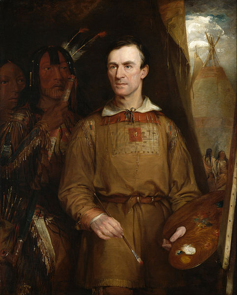 George Catlin 1849 by William Fisk (1796-1872)  National Portrait Gallery DC NPG 70.14 